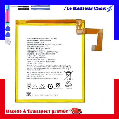 Batterie rechange l19d1p32 - batterie,